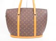 Photo2: LOUIS VUITTON Monogram Leather Brown Tote&Shoppers Bag Babylone #4200