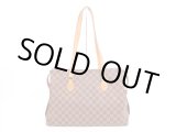 Photo: LOUIS VUITTON Damier Leather Brown Tote Bag Columbine 100th Limited #4201