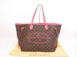 Photo1: LOUIS VUITTON Limited Edition Ikat Pink Shopping Bag Neverfull GM #4211