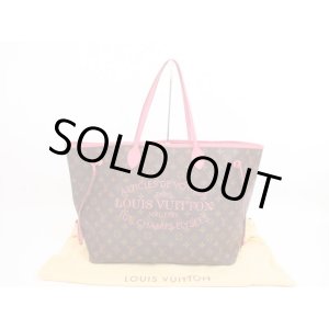 Photo: LOUIS VUITTON Limited Edition Ikat Pink Shopping Bag Neverfull GM #4211