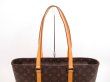 Photo11: LOUIS VUITTON Monogram Leather Brown Tote&Shoppers Bag Luco #4225