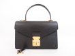 Photo1: LOUIS VUITTON Epi Leather Black Hand Bag Purse Concorde #4227