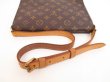 Photo7: LOUIS VUITTON Monogram Leather Brown Shoulder Bag Musette Tango Short #4232