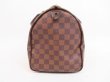 Photo4: LOUIS VUITTON Damier Leather Brown Hand Bag Purse Speedy30 #4241