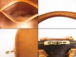 Photo9: LOUIS VUITTON Monogram Leather Brown Hand Bag Purse Alma #4246