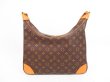 Photo2: LOUIS VUITTON Monogram Leather Brown Shoulder Bag Purse Boulogne 35 #4247