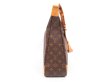 Photo3: LOUIS VUITTON Monogram Leather Brown Shoulder Bag Purse Boulogne 35 #4247