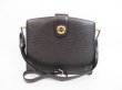 Photo1: LOUIS VUITTON Epi Leather Black Messenger&Cross-body Bag Capucines #4256