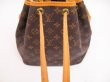 Photo9: LOUIS VUITTON Monogram Leather Brown Shoulder Bag Purse Petite Noe #4277