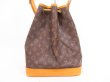 Photo2: LOUIS VUITTON Monogram Leather Brown Shoulder Bag Purse Noe #4291