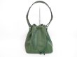 Photo1: LOUIS VUITTON Epi Leather Green Shoulder Bag Purse Petite Noe #4292