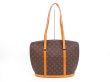 Photo2: LOUIS VUITTON Monogram Leather Brown Tote&Shoppers Bag Babylone #4298