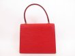 Photo2: LOUIS VUITTON Epi Leather Red Hand Bag Purse Malesherbes #4299