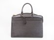 Photo1: LOUIS VUITTON Epi Leather Black Hand Bag Purse Riviera Stickiness #4304