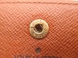 Photo9: LOUIS VUITTON Monogram Leather Brown Tri-fold Wallet International #4308