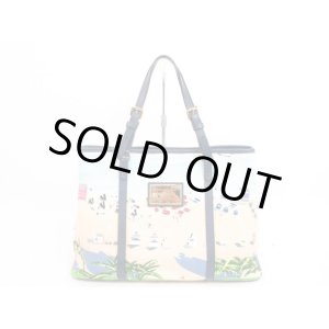 Photo: LOUIS VUITTON 2011 Limited Canvas Tote Bag Ailleurs Escale Cabas PM #4314