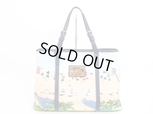 Photo1: LOUIS VUITTON 2011 Limited Canvas Tote Bag Ailleurs Escale Cabas PM #4314