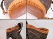 Photo6: LOUIS VUITTON Monogram Leather Brown Backpack Bag Montsouris GM #4323