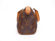 Photo4: LOUIS VUITTON Monogram Leather Brown Hand Bag Purse Mini Speedy #4324