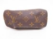 Photo5: LOUIS VUITTON Monogram Leather Brown Hand Bag Purse Mini Speedy #4324