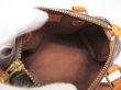 Photo8: LOUIS VUITTON Monogram Leather Brown Hand Bag Purse Mini Speedy #4324