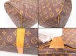 Photo11: LOUIS VUITTON Monogram Leather Brown Duffle&Gym Bag Keepall 60 #4327