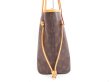 Photo3: LOUIS VUITTON Monogram Leather Brown Tote&Shoppers Bag Neverfull MM #4331