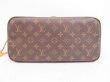 Photo5: LOUIS VUITTON Monogram Leather Brown Tote&Shoppers Bag Neverfull MM #4331