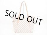 Photo: LOUIS VUITTON Azur Leather White Tote&Shoppers Bag Totally MM #4337