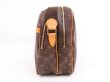 Photo4: LOUIS VUITTON Mnogram Leather Brown Cross-body Bag Reporter GM #4339