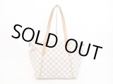 Photo: LOUIS VUITTON Azur Leather White Tote&Shoppers Bag Totally PM #4356