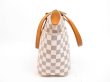 Photo3: LOUIS VUITTON Azur Leather White Tote&Shoppers Bag Totally PM #4356