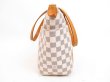 Photo4: LOUIS VUITTON Azur Leather White Tote&Shoppers Bag Totally PM #4356