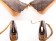 Photo6: LOUIS VUITTON Monogram Leather Brown Cross-body Bag Purse Trotteur #4357