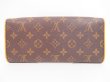 Photo2: LOUIS VUITTON Monogram Leather Brown Fanny Packs Pochette Twin GM #4358