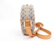 Photo3: LOUIS VUITTON Monogram Mini Canvas Blue Cross-body Bag Jeanne GM #4362