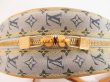 Photo9: LOUIS VUITTON Monogram Mini Canvas Blue Cross-body Bag Jeanne GM #4362