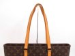 Photo11: LOUIS VUITTON Monogram Leather Brown Tote&Shoppers Bag Luco #4367