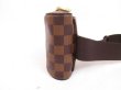 Photo3: LOUIS VUITTON Damier Leather Brown Fanny&Waist Packs Geronimos #4370