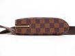 Photo5: LOUIS VUITTON Damier Leather Brown Fanny&Waist Packs Geronimos #4370