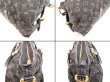 Photo6: LOUIS VUITTON Monogram Denim Black Hand Bag w/Strap Neo Cabby MM #4372