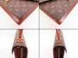 Photo6: LOUIS VUITTON Monogram Leather Brown Hand Bag Purse Concorde #4373