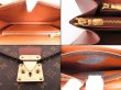 Photo9: LOUIS VUITTON Monogram Leather Brown Hand Bag Purse Concorde #4373