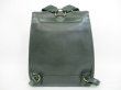 Photo2: Louis Vuitton Taiga Leather Deep Green Backpack Bag Cassiar #4394