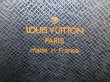 Photo10: LOUIS VUITTON Epi Leather Black & Blue Hand Bag Purse Varenne #4395