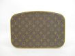 Photo5: LOUIS VUITTON Monogram Leather Brown Cosmetic Bag Nice With Strap #4402