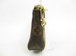 Photo3: LOUIS VUITTON Monogram Leather Brown Chain Pouch Accessories Pouch #4410