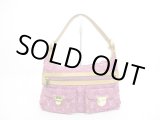 Photo: LOUIS VUITTON Monogram Denim Pink Shoulder Bag Baggy PM #4413