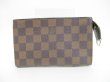 Photo11: LOUIS VUITTON Damier Leather Brown Tote&Shoppers Marais w/Pouch #4421