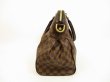 Photo4: LOUIS VUITTON Damier Leather Brown Hand Bag With Strap Trevi GM #4437